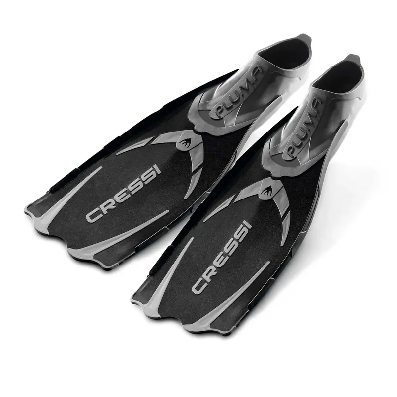 Snorkeling and Swimming Fins Pluma Black EU 43-44-UK 8,5-9,5 Cressi CA175043 Nur Heute