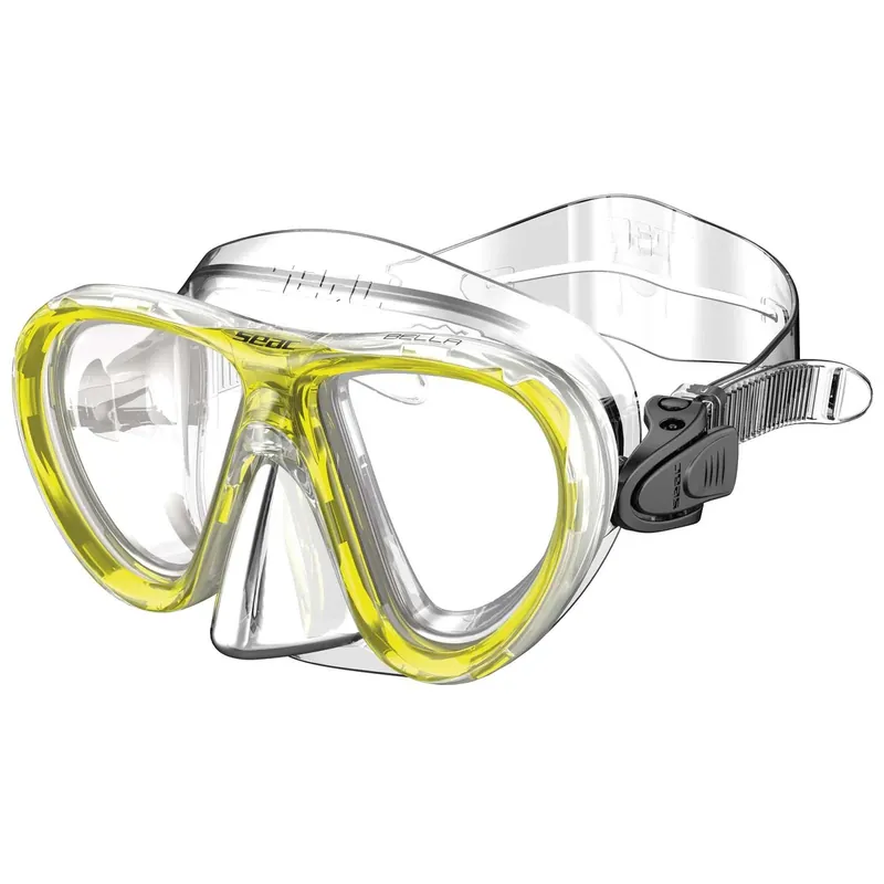 Beliebt Snorkeling Mask Bella Kids Clear-Yellow Seac 75-45Y-SKL