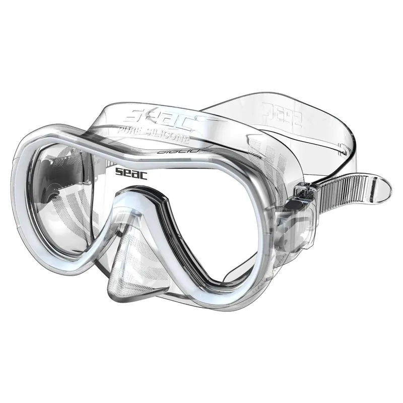 Snorkeling Mask Giglio Md Clear-White Seac 75-48W-SKL Heißes Angebot