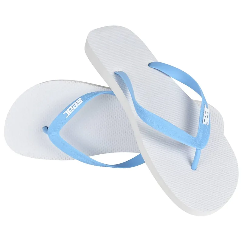 Preisknaller Flip Flops Ohau White-Blue Size 33-34 Seac 150-14WB-33-34