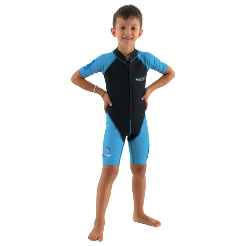 Nur Für Kurze Zeit Shorty Dolphin Boy 1,5mm Blue 9 Years Seac 1-87-9A