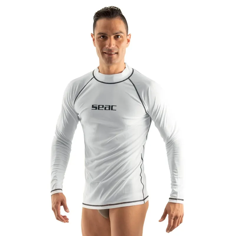 Top-Preis Rash Guard T-Sun Long Man White M Seac 155-14-M