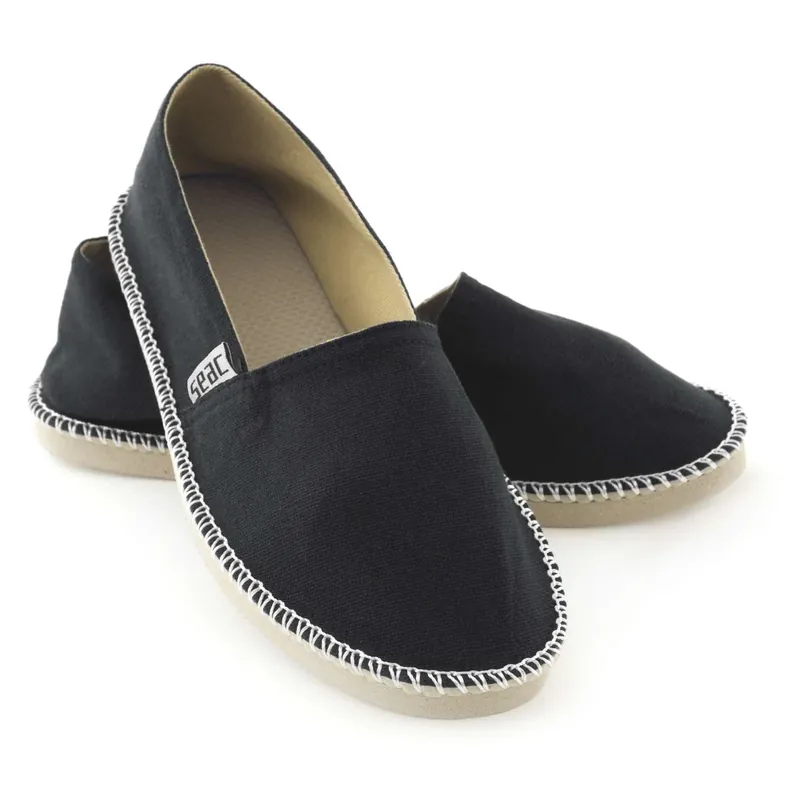 Nur Heute Espadrilles Malaga Black Size 40 Seac 150-15N-40