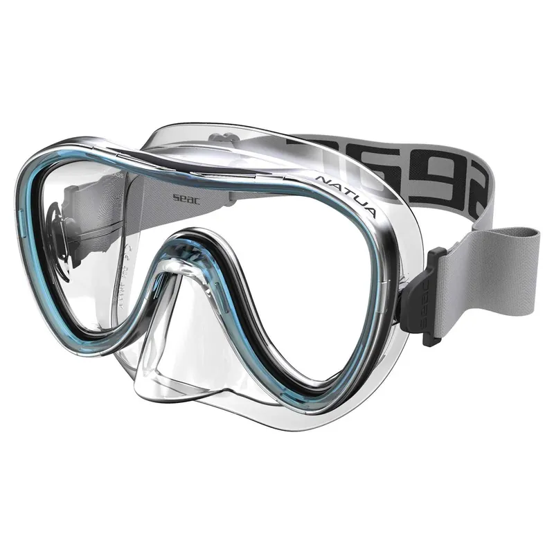 Snorkeling Mask Natua Aquamarine Seac 75-80A-SKL Sichere Zahlung