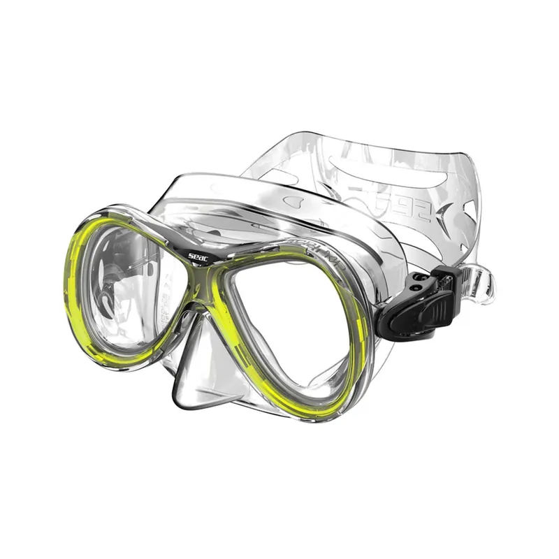 Sofort Bestellen Snorkeling Mask Capri Md Clear-Yellow Seac 9422Y