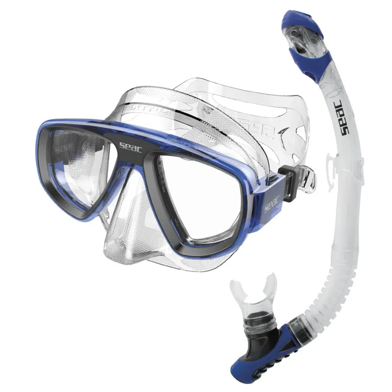 Snorkeling Set Extreme Reverse Dry Blue Seac 89-99B Geprüft