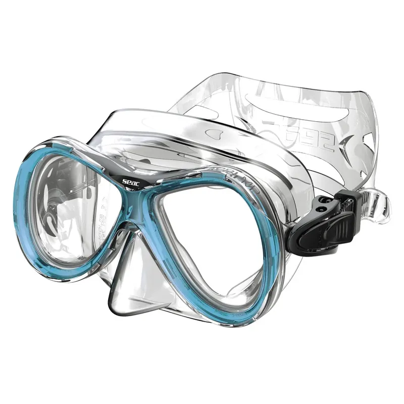 Snorkeling Mask Capri Md Slt Aquamarine Seac 75-14A-SLT Garantierte Lieferung