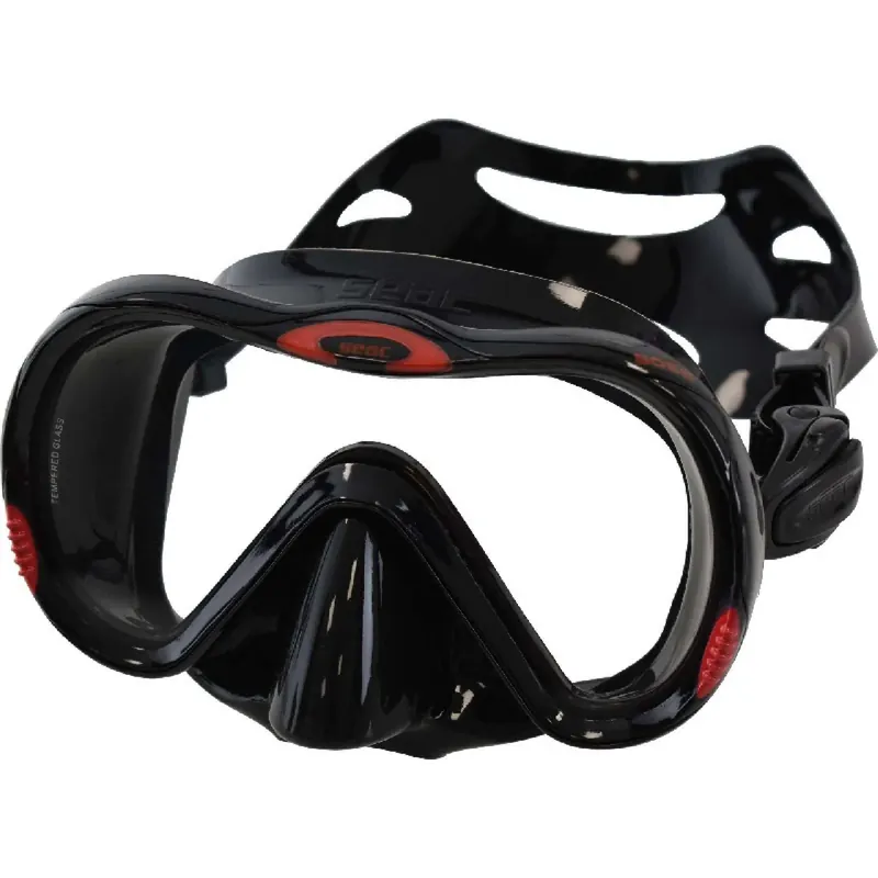 Preiswert Snorkeling Mask Boss Black Seac 9232N