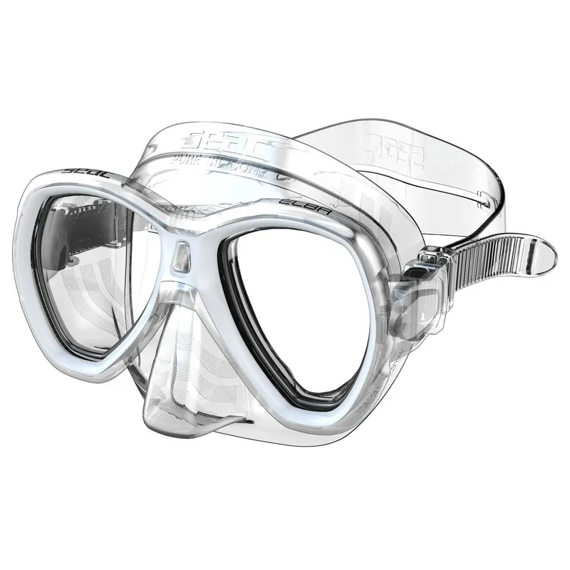 Beliebt Snorkeling Mask Elba Clear-White Seac 75-41W-SKL