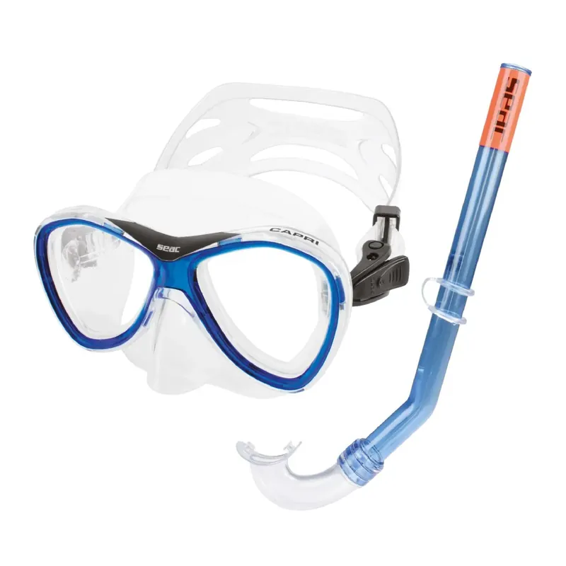 Snorkeling Set Capri Clear-Blue Seac 9463B Mega-Angebot