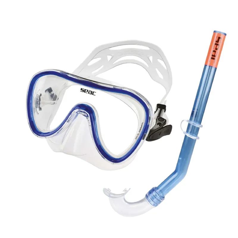 Snorkeling Set Salina Clear-Blue Seac 9458B Top-Preis