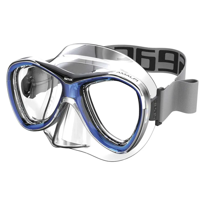Snorkeling Mask Amalfi Blue Seac 75-79B-SKL Neue Ware