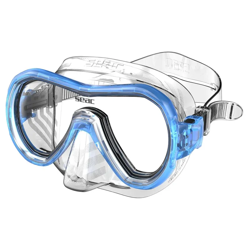 Snorkeling Mask Panarea Clear-Blue Seac 75-49B Garantierte Lieferung