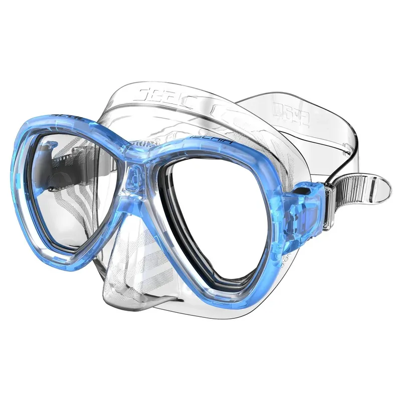 Snorkeling Mask Ischia Clear-Blue Seac 75-43B Markenware