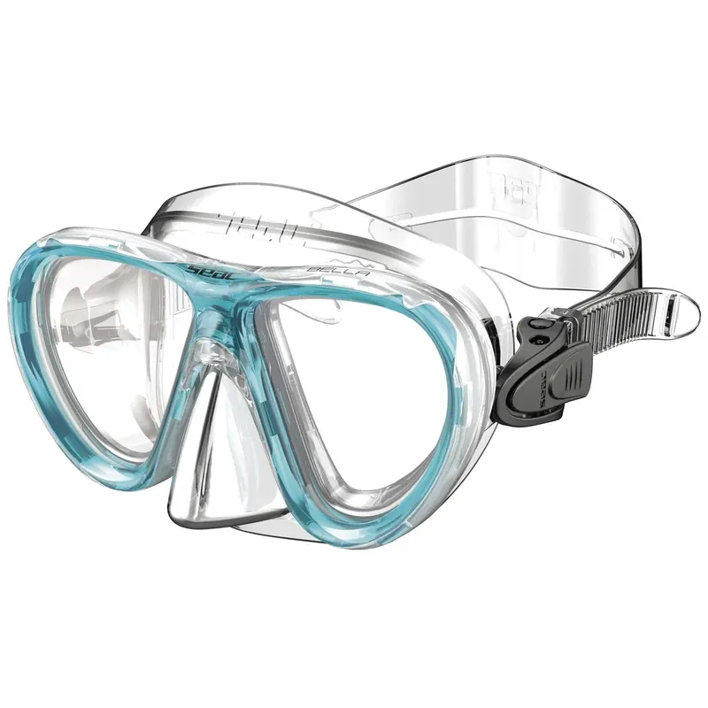 Snorkeling Mask Bella Kids Clear-Turquoise Seac 75-45A-SKL Direkt Vom Hersteller
