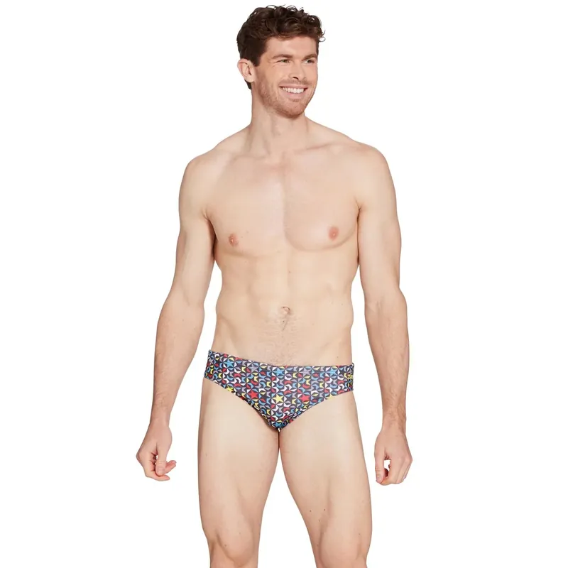 Swim Printed Briefs 6,5 Men Supernova-Print Size 42-4XL Zoggs 462933SUPE42 Schneller Versand