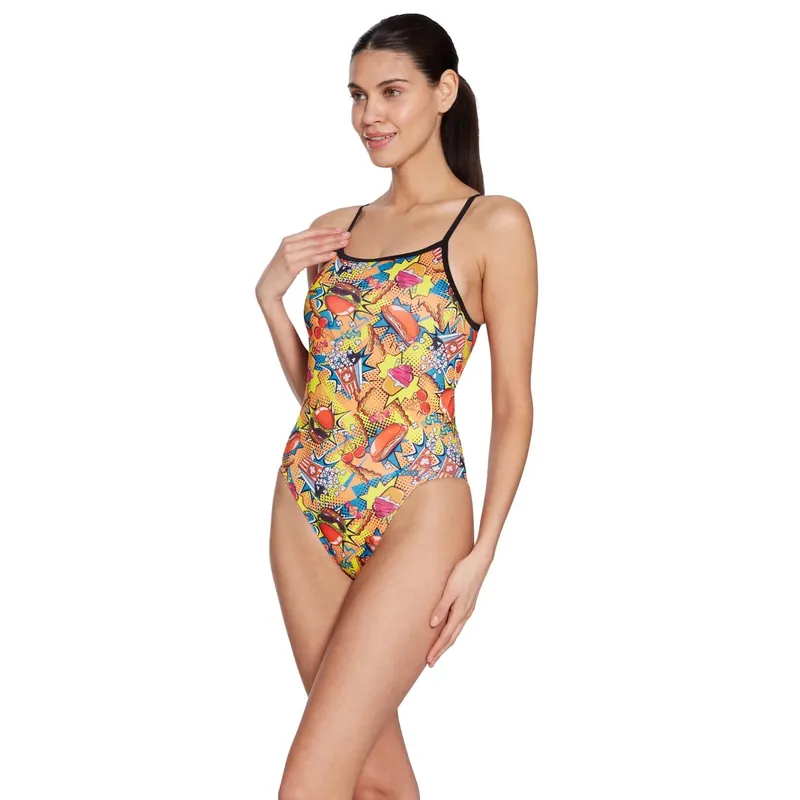 Sichere Zahlung One Piece Swimsuit Printed Rayback E+ Peckish Print Size 38-L Zoggs 462583PECK38