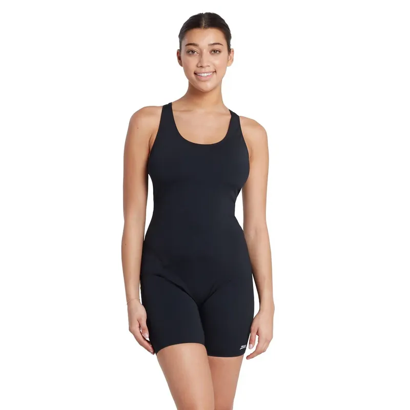 Preisknaller One Piece Cottesloe Legsuit Women Black Size 38-L Zoggs 462561BK38