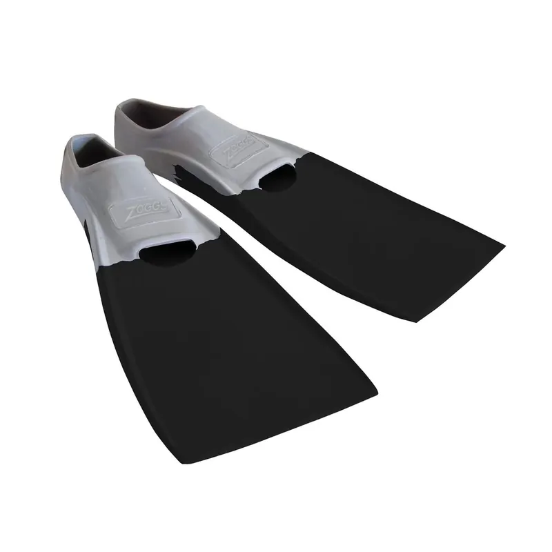 Swimming Fins Long Blade Rubber Grey-Black EU 43-44-UK 9-10-US 10-11 Zoggs 465213GYBK910 Letzte Chance