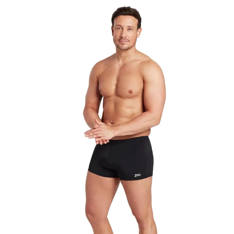Swim Square Leg Cottesloe Hip Racer Men Black Size 40-XXXL Zoggs 462907BK40 Sonderaktion