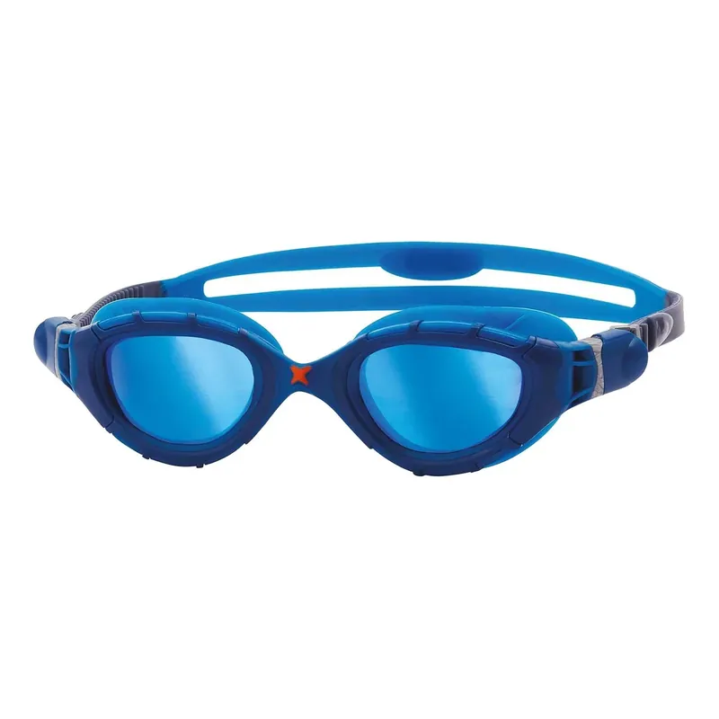 Swimming Goggles Predator Flex Titanium Blue Mirrored-Blue Lenses Regular Zoggs 461054BLBLMBLR Bestseller