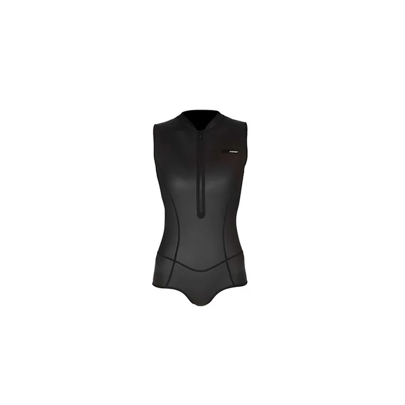 Body Vest Seventysix 2-1 Flatlock Woman Black-Orange Y27 Size 6 RRD 25SEVBVF21_45_6 Wochenendangebot