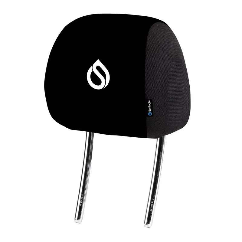 Car Headrest Cover Black Surflogic 80508 Garantierte Lieferung