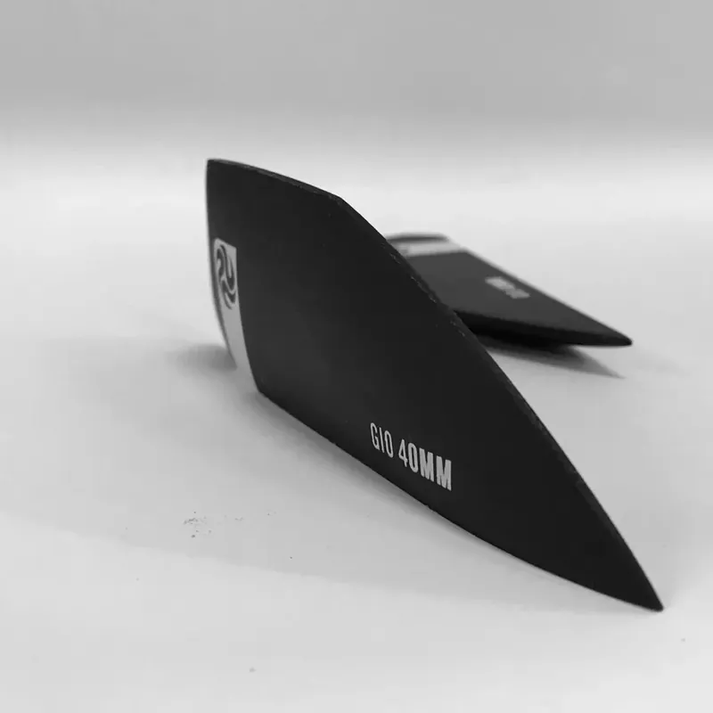 Kracherpreis Kiteboarding Fins G10 Black 4pcs 45mm PLKB PL100200120