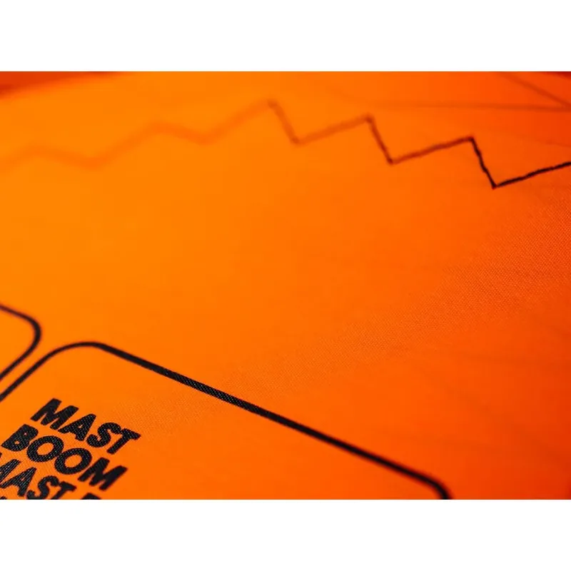 Mastsleeve Material Orange Width 1.45m p-m Loftsails LS010060160 Echt