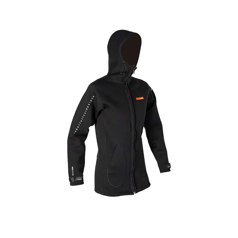 Direktkauf Neoprene Long Jacket 2-2 Woman Orange-Black Y21 Size 06 RRD 21NEOLW022_6