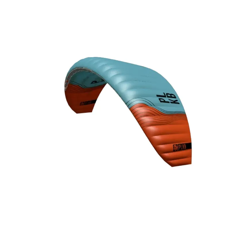 Open Cell Kite Ibex Blue-Orange 10m PLKB PL210701101 Finale Aktion