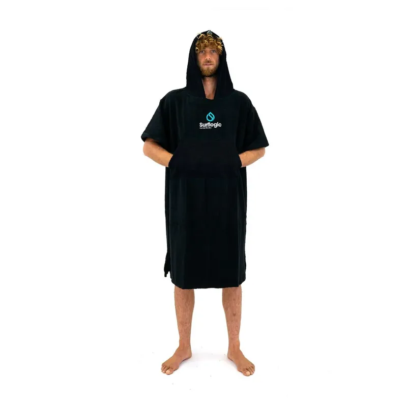 Poncho Black Surflogic 59801 Neu Im Sortiment