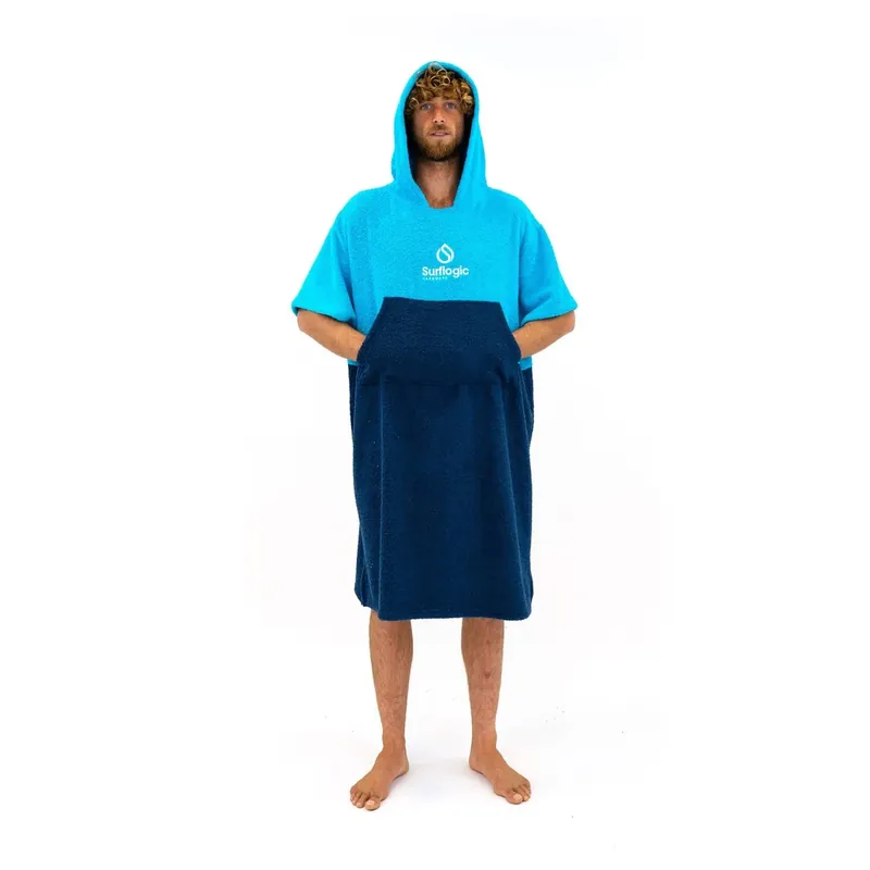 Poncho Cyan-Navy Surflogic 59805 Direkt Vom Hersteller