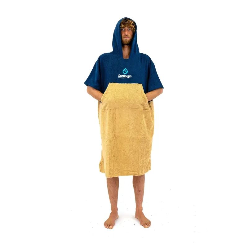 Rabatt Poncho Navy-Beige Surflogic 59803