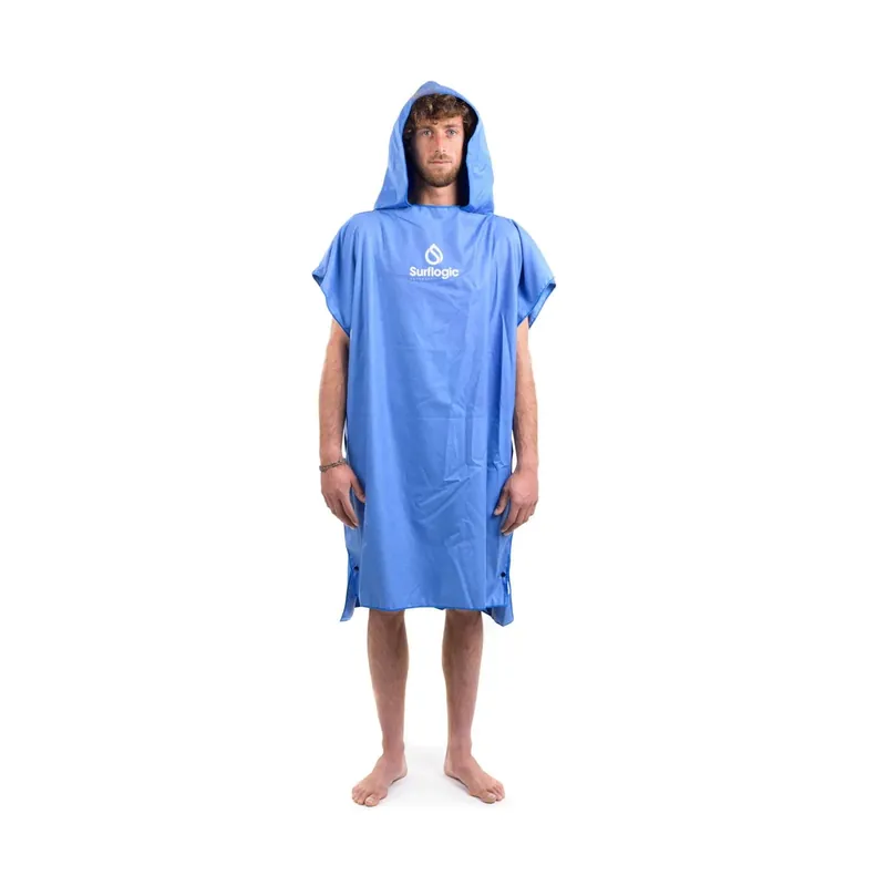 Quick Dry Poncho Microfibre Blue Surflogic 59860 Abverkauf