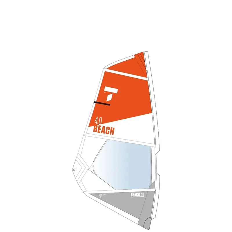 Sail Wind Rig Beach Size 4.0 Tahe Windsurf 107147 Neu