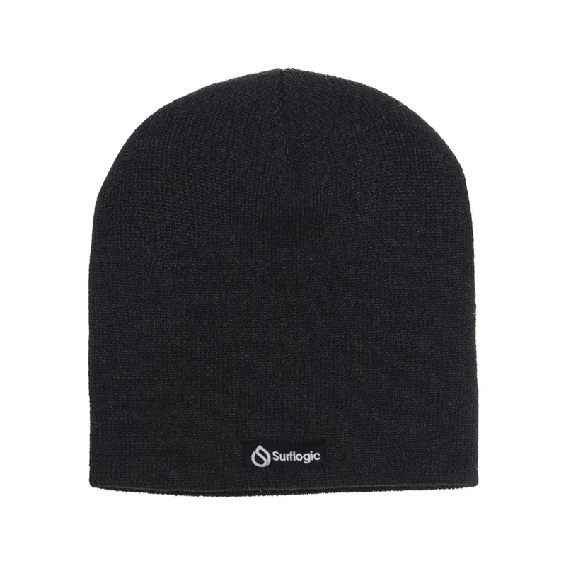 Sfl Cuffed Beanie Black Surflogic 59902 Rabatt