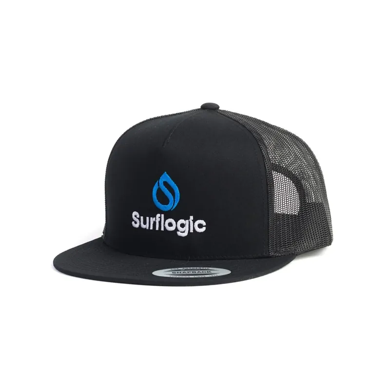 Sfl Flat Trucker Cap Black Surflogic 59913 Preis Gesenkt