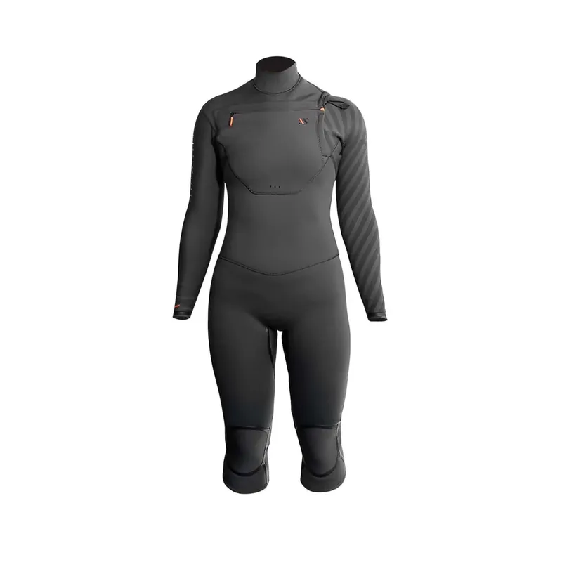 Saisonangebot Short Wetsuit Amazone Overknee Woman Chest Zip 3-2 Grey Size 10-L RRD 27AMCZ320_10