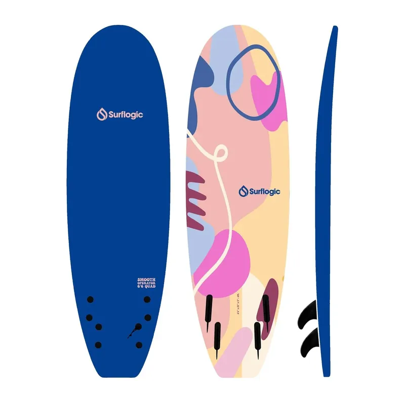 Sofort Bestellen Softboard Smooth Operator 6‘6" Quad Surflogic 80903