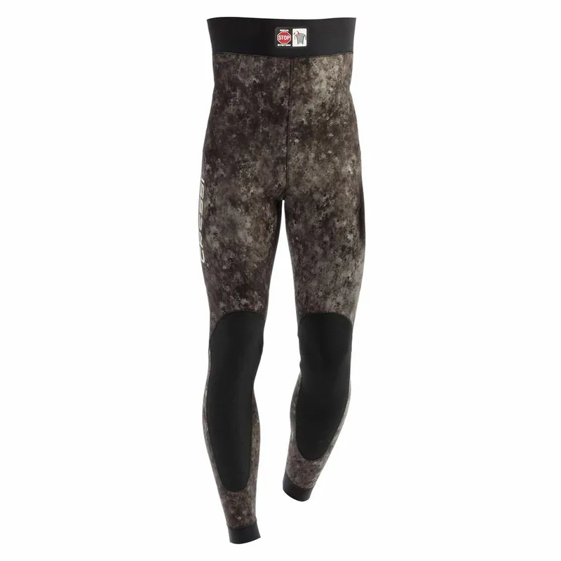 Fishing Wetsuit Bottom Tracina Ultraspan Man 5mm Camo S-2 Cressi LE465102 Begrenztes Angebot