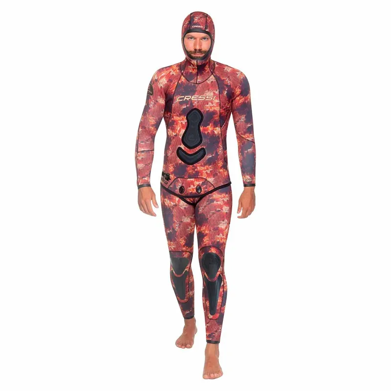 Fishing Wetsuit Scorpion Ultraspan Man 5mm Camo L-4 Cressi LU490304 Preisknaller