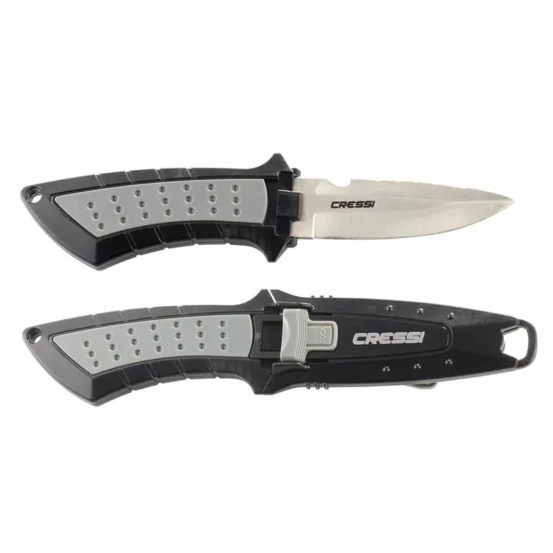 Diving Knife Steel File Black 15,5cm Cressi BRC558000 Preiswert