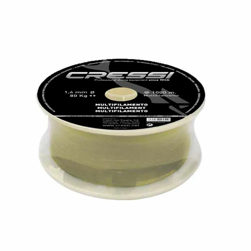 Zertifiziert Braided Multifilament Spearfishing Line Diameter 140 1000m Cressi EFA354526