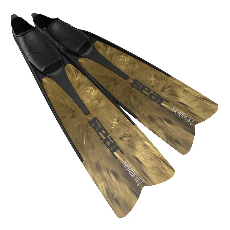Freediving and Spearfishing Fins Talent Camo-Brown Size 43-44 Seac 71-24CM-43-44 Solange Der Vorrat Reicht
