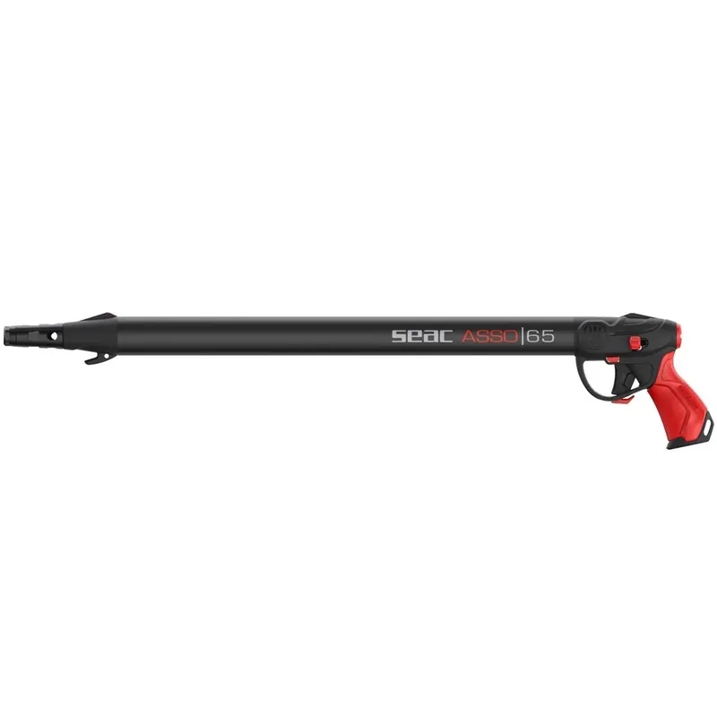 Pneumatic Speargun Asso CR Red 65cm Seac 115-20R-65CR Schneller Versand