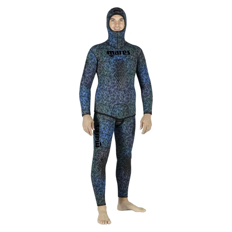 Freediving Wetsuit Pants Polygon 50 5mm Blue-Indigo Size 4 Mares 422307S4 Geprüft
