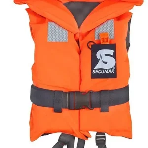 Super-Preis Secumar Feststoff Kinder Schwimmweste / Rettungsweste Bravo 10-40 KG Life Vest - Groesse 30-40 Kg Wassersporteuropa