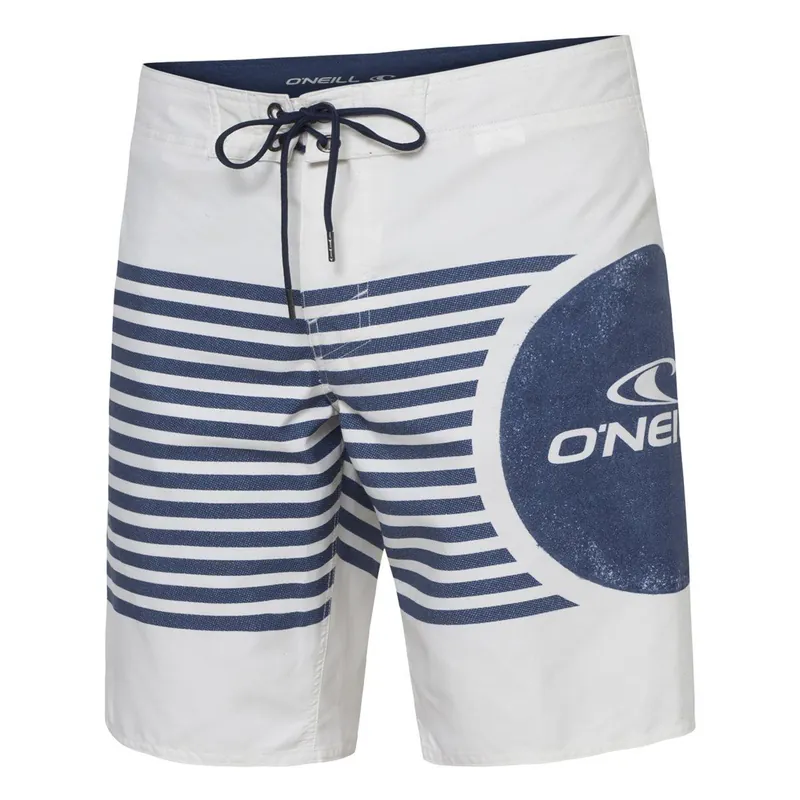 Neue Ware O‘Neill PM Santa Cruz Panel Boardies Boardshort Shorts White Ao Wassersporteuropa
