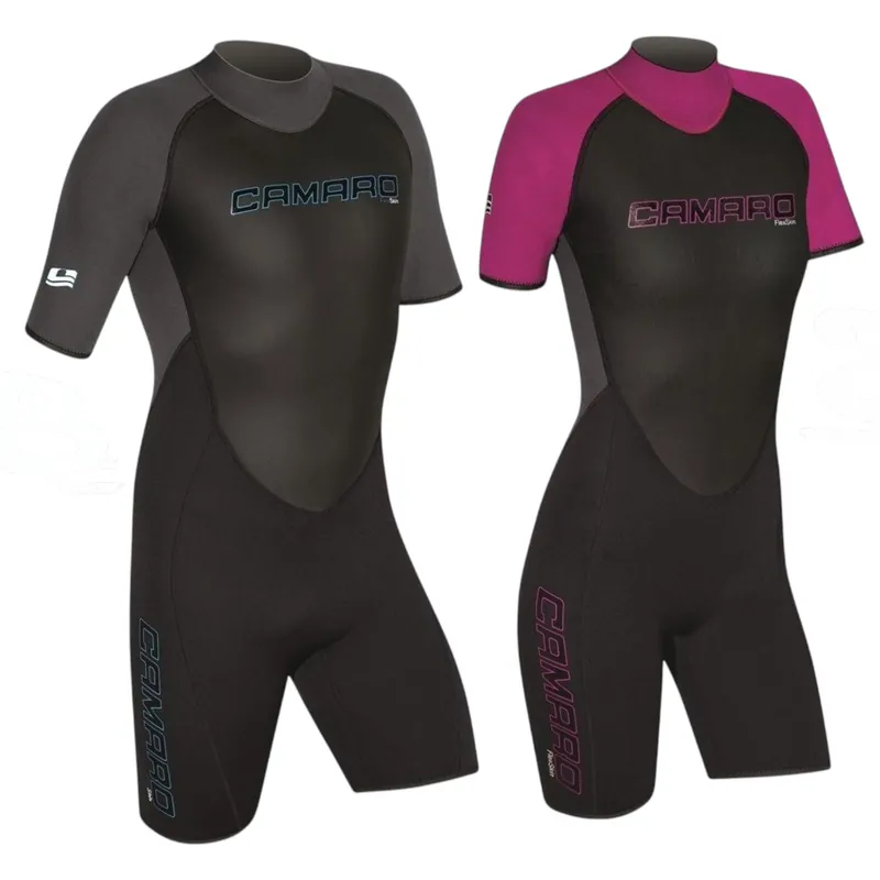 CAMARO Flex Skin Neopren Shorty Neoprenanzug Surfanzug Schwimmanzug super Dehnfähig - Groesse 46(2XL) - Geschlecht Damen Wassersporteuropa Neu